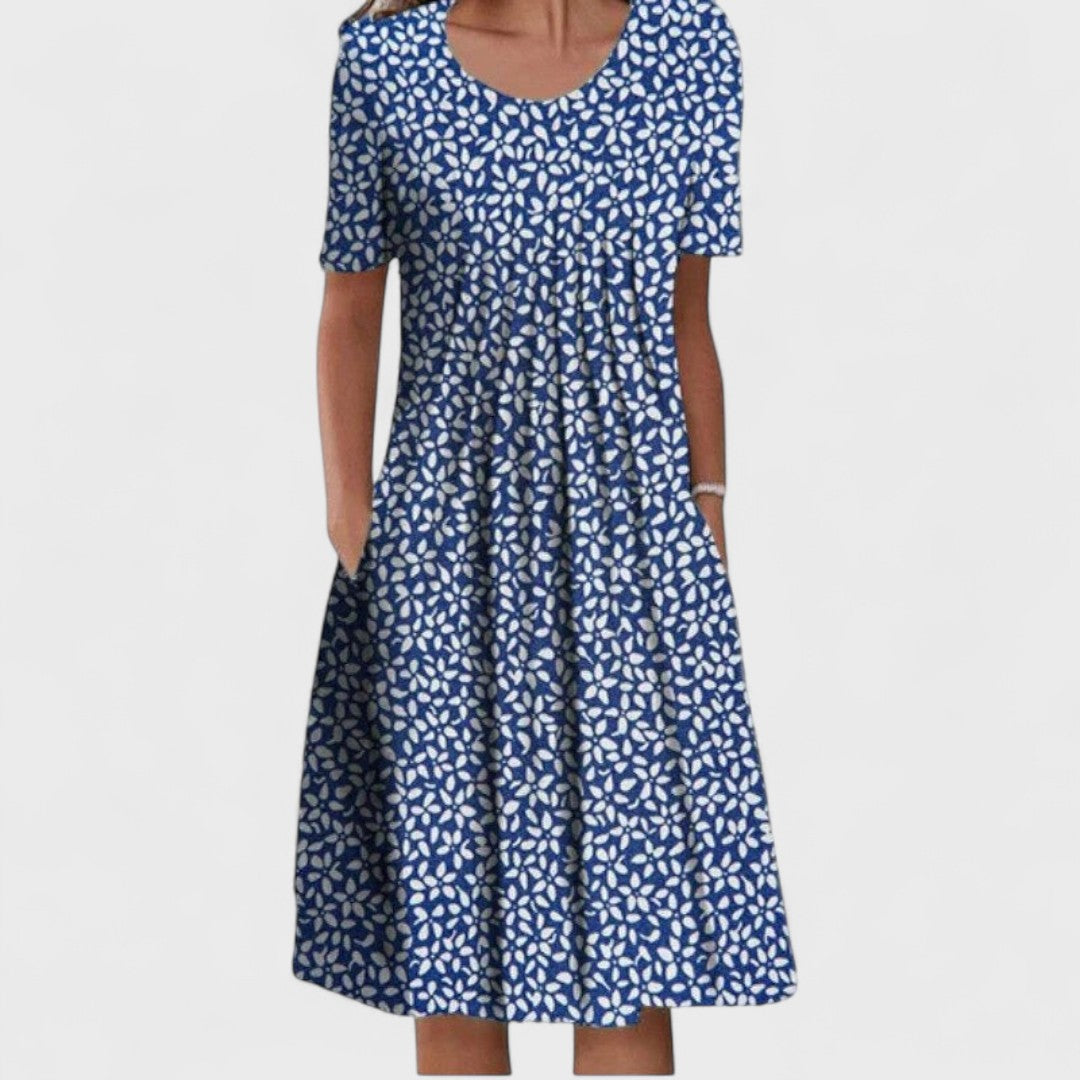 Elegant dress with stomach coverage