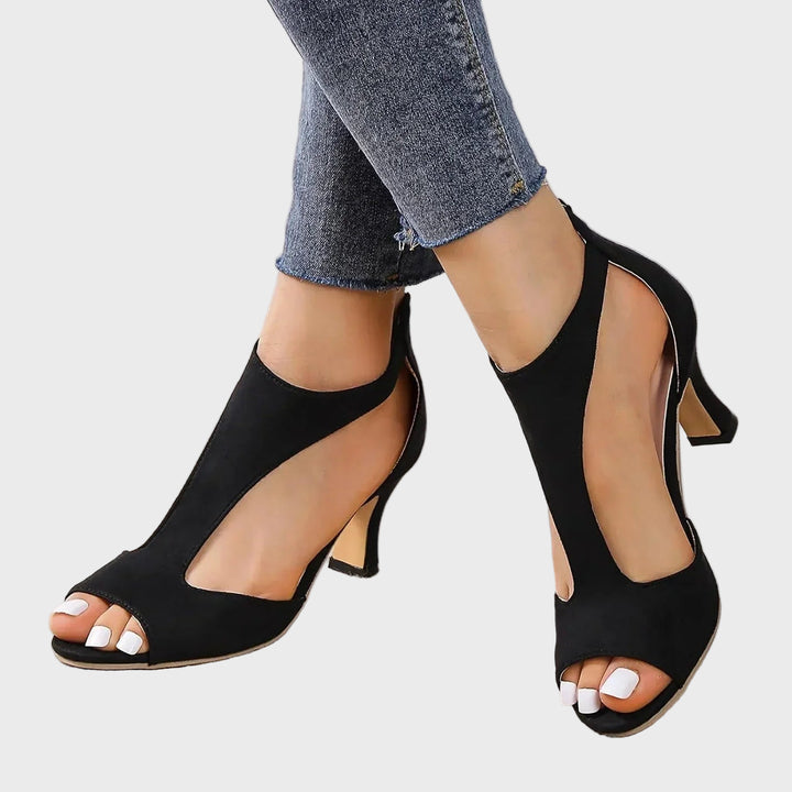Seraphine Peep-Toe Elegance Heels