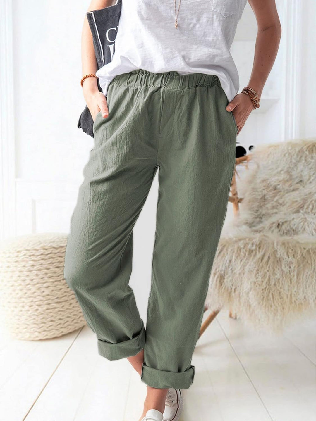 Coastal Breeze Relaxed Pants