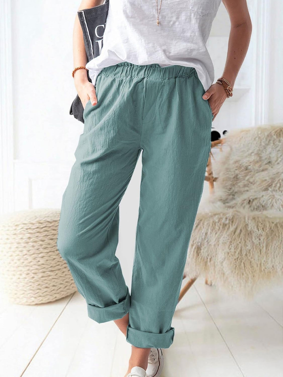 Coastal Breeze Relaxed Pants