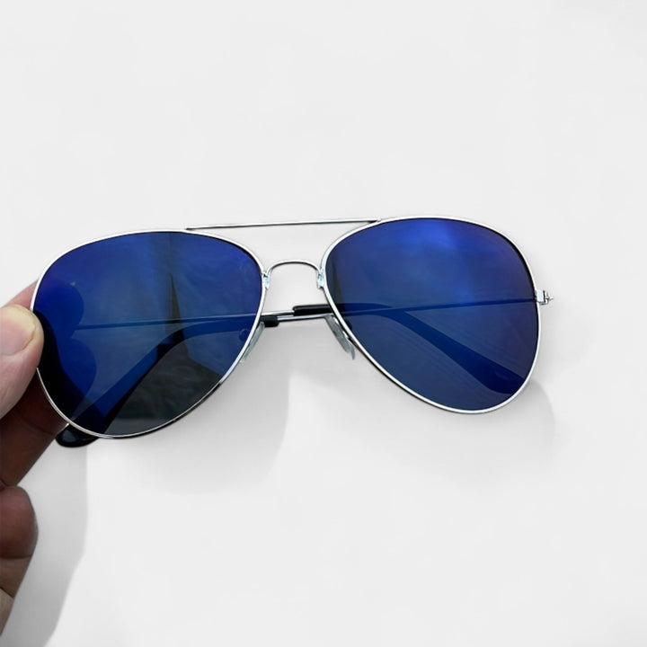 Retro Sunglasses with Mirror Lens
