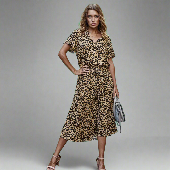 Summer Dress Made of Fine Fabric