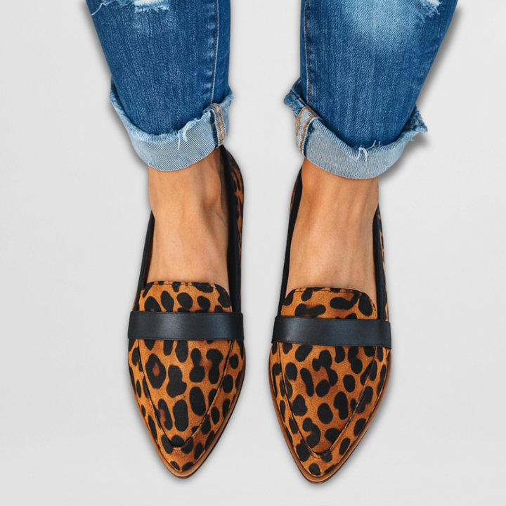 Leopard  Loafers