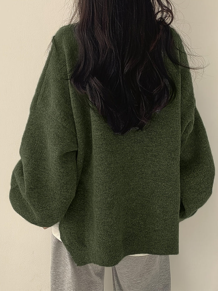 Berry Bliss Oversized Sweater
