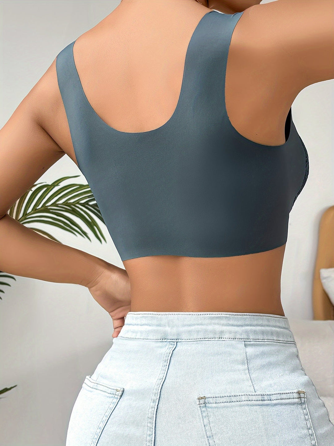 Velour Lace Comfort Bralette