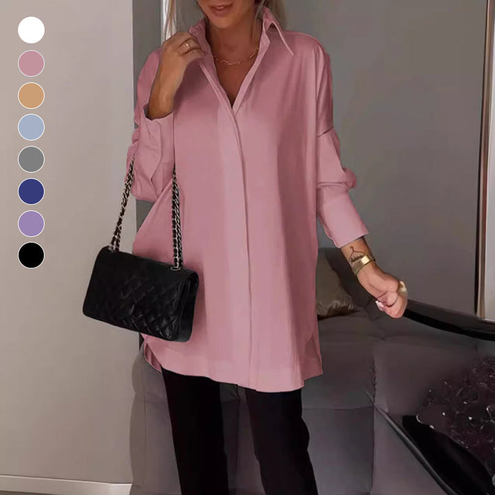 ChicFlow Oversized Long Shirt