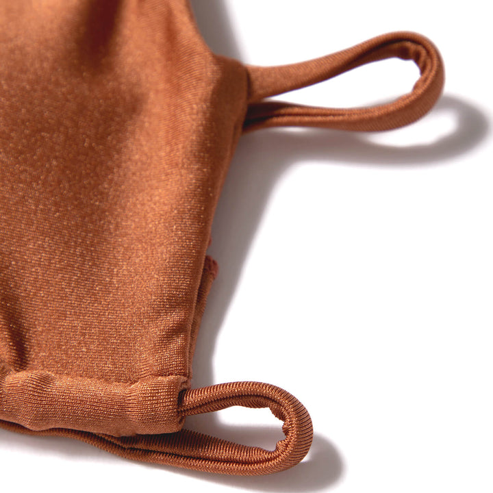 Capri Top - Shiny Burnt Sienna