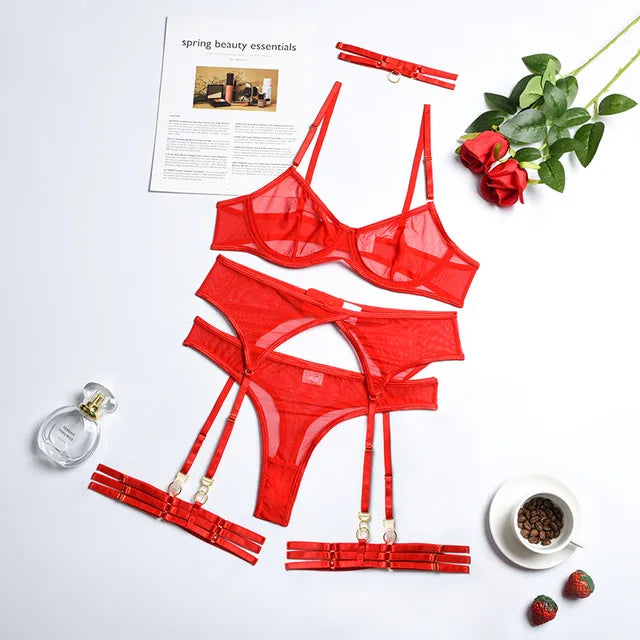 Obsidian Lace Desire Set