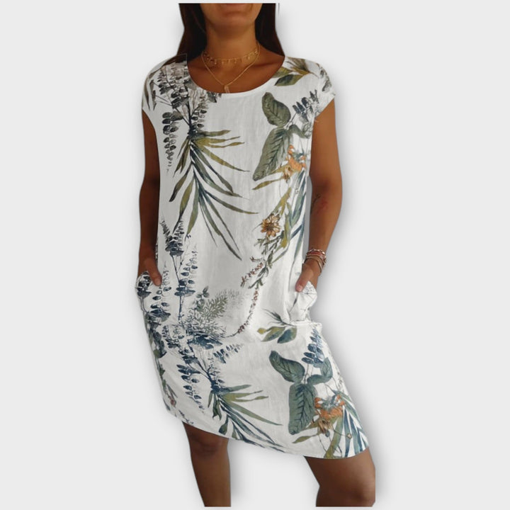 Tropical Serenity Shift Dress