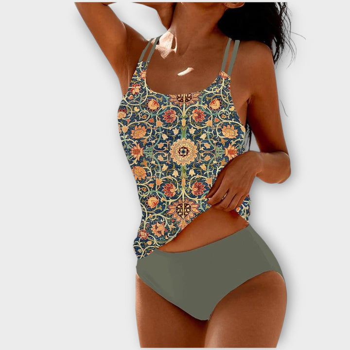 Bohemian Mosaic Tankini Set
