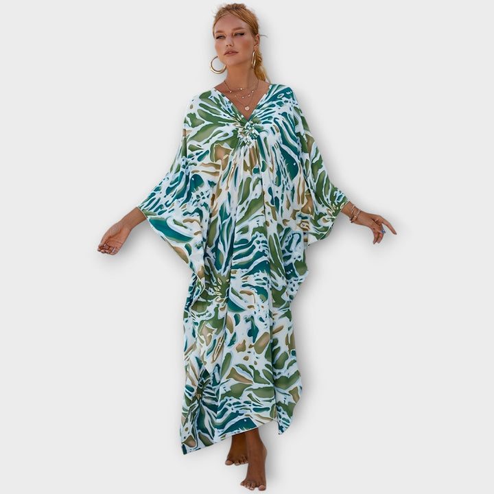 Ocean Mirage Maxi Kaftan