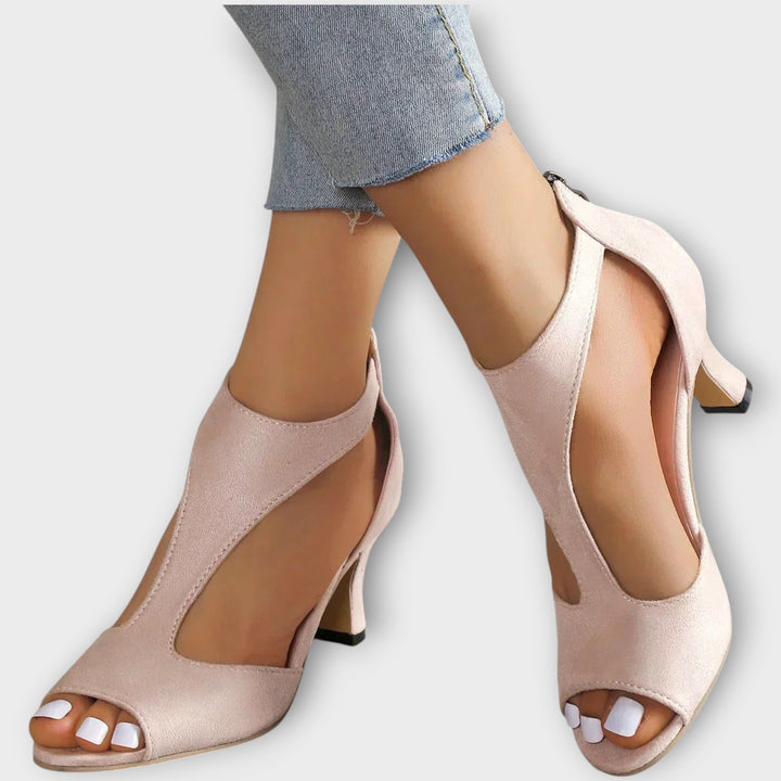 Seraphine Peep-Toe Elegance Heels