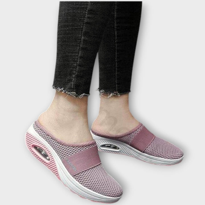 BreezeWalk Mesh Slip-On Mules