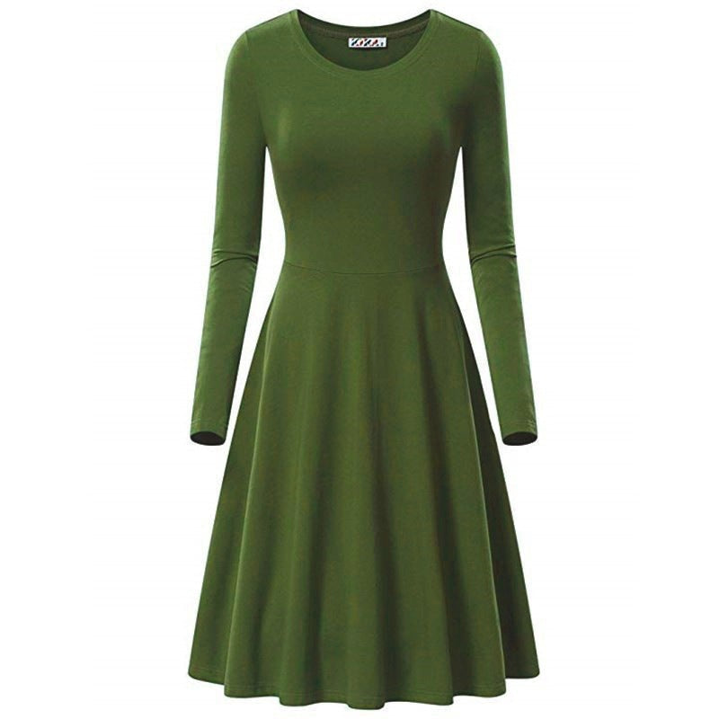 Burgundy Grace Pocket Dress