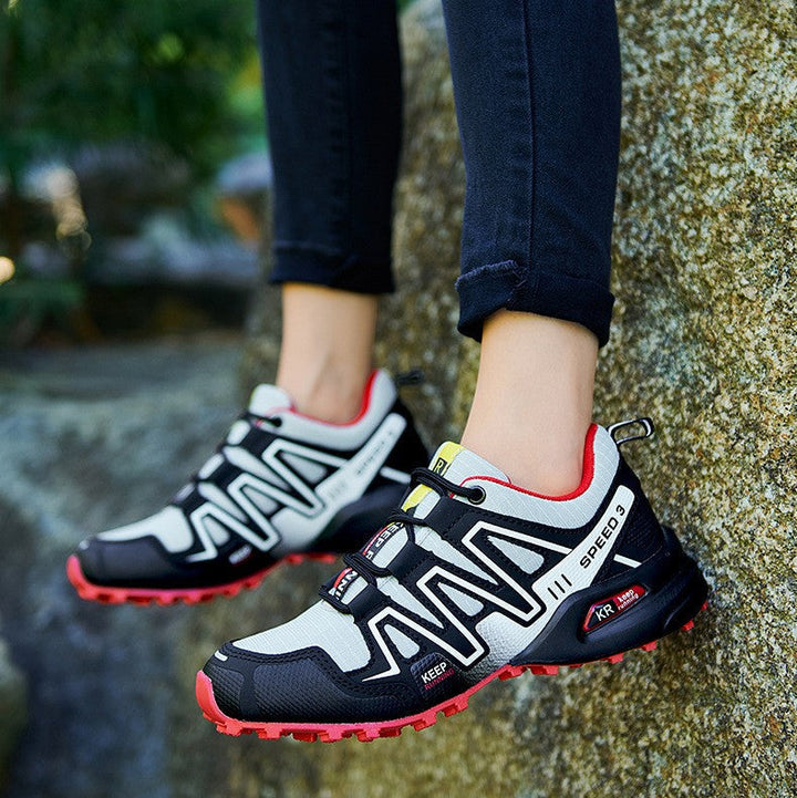Vibrant Outdoor Trail Sneakers