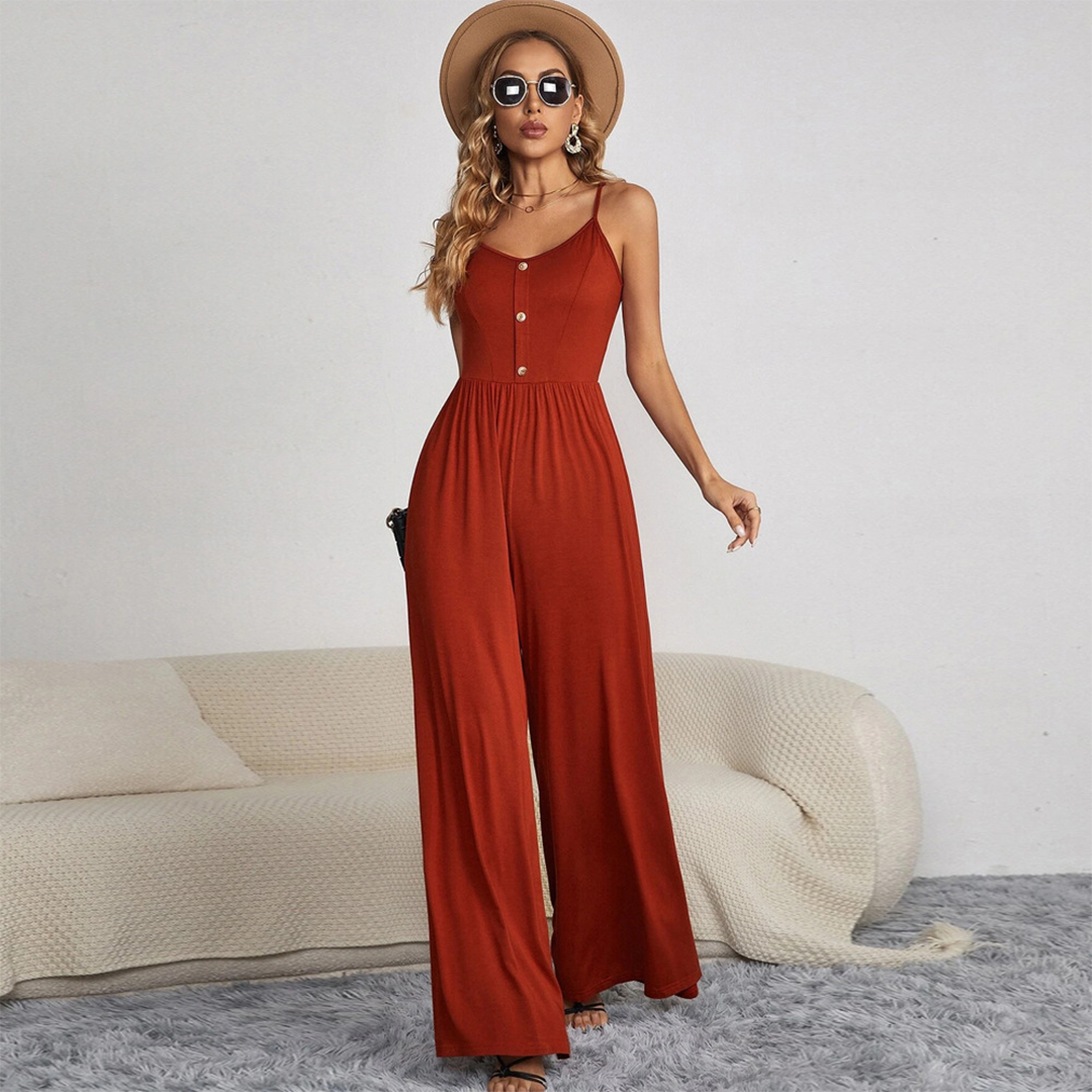 ChicEase Wide-Leg Jumpsuit