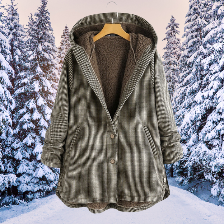 Alpine Warmth Hooded Winter Coat