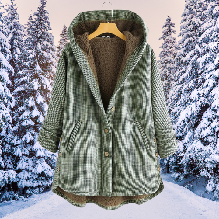 Alpine Warmth Hooded Winter Coat