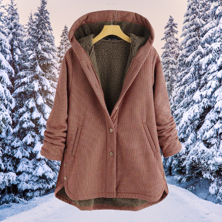 Alpine Warmth Hooded Winter Coat