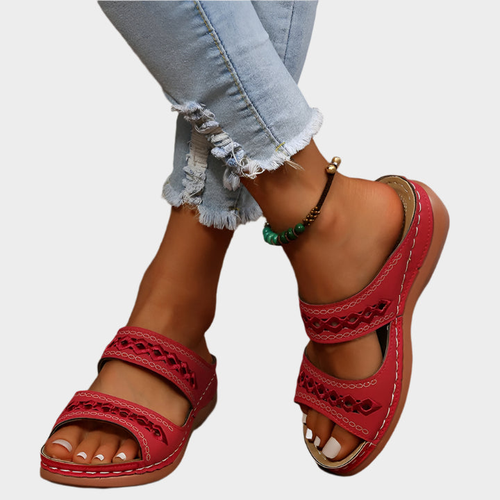 Azure Comfort Cutout Sandals