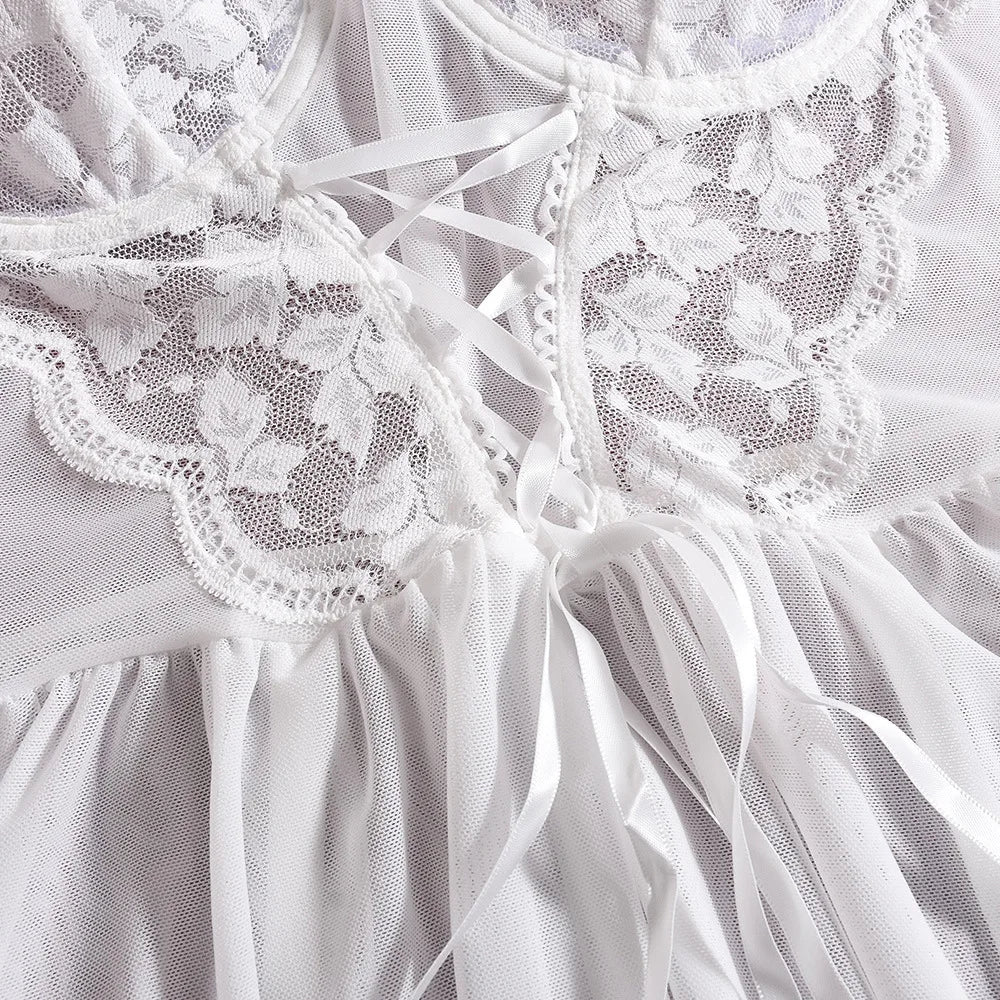 Midnight Lace Babydoll