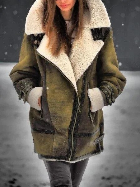 Alpine Shearling Aviator Jacket
