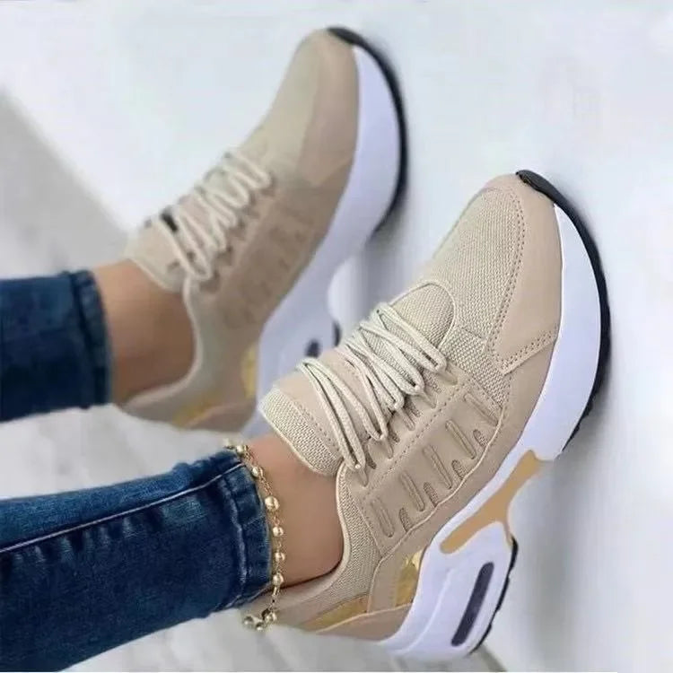 UrbanEase Beige Sneakers