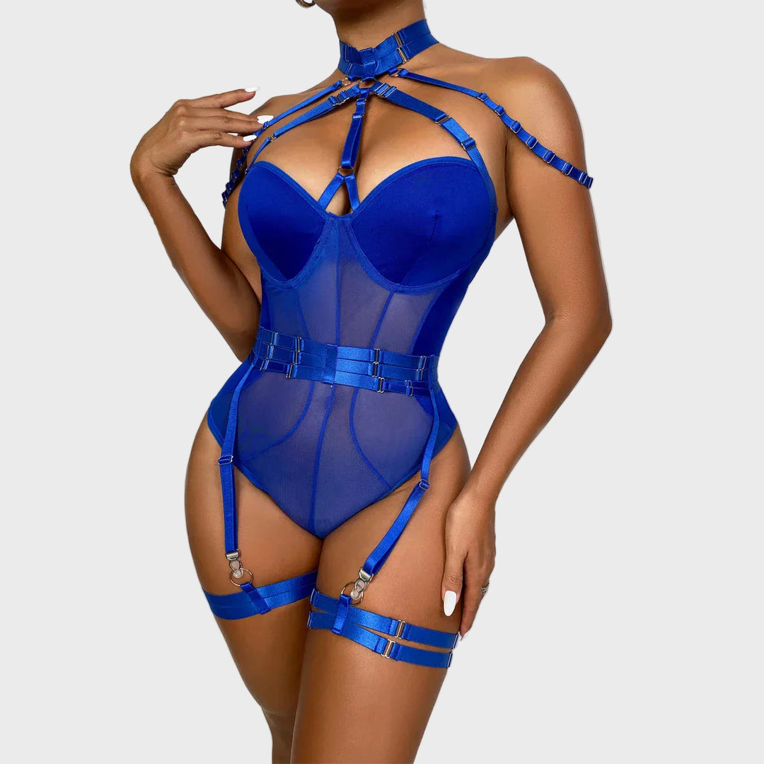 Noctura Bondage Harness Bodysuit