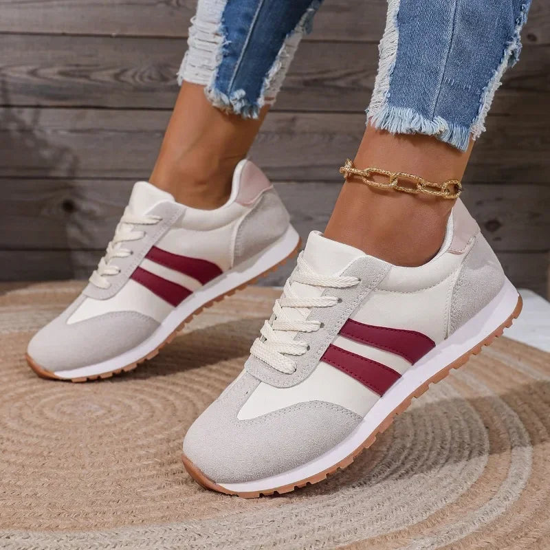 Retro Stripe Comfort Sneakers