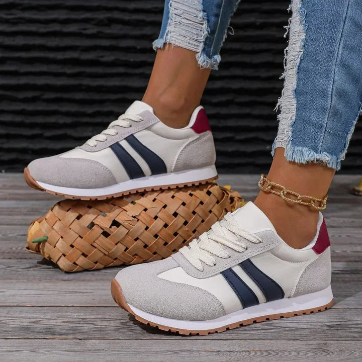 Retro Stripe Comfort Sneakers