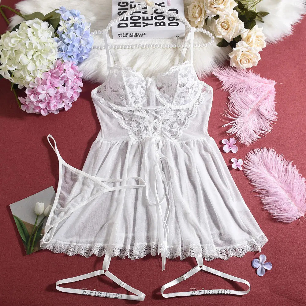 Midnight Lace Babydoll