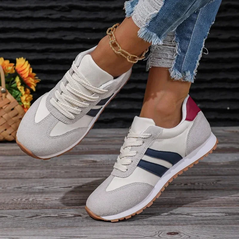 Retro Stripe Comfort Sneakers