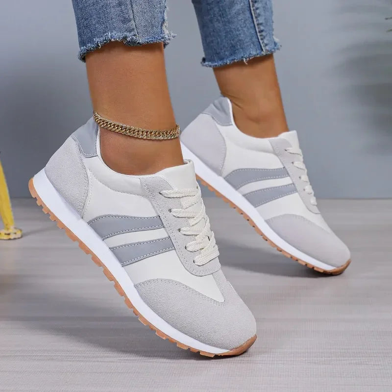 Retro Stripe Comfort Sneakers