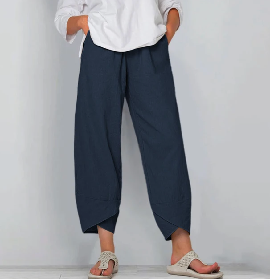 Olive Serenity Relaxed Pants