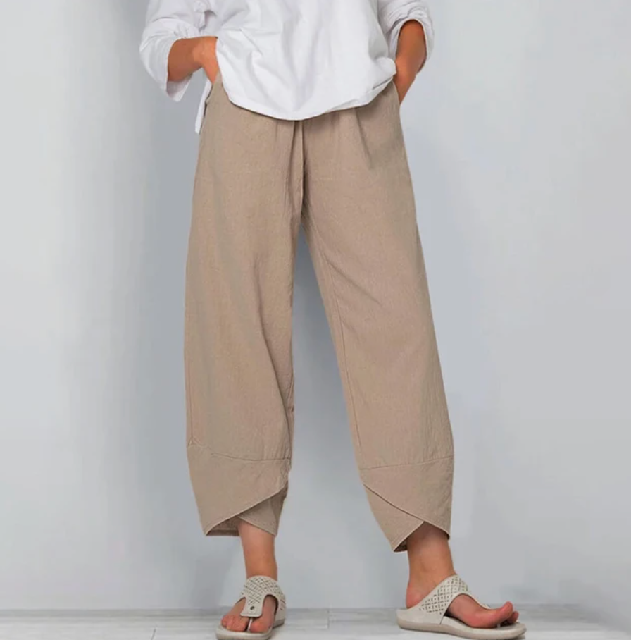Olive Serenity Relaxed Pants