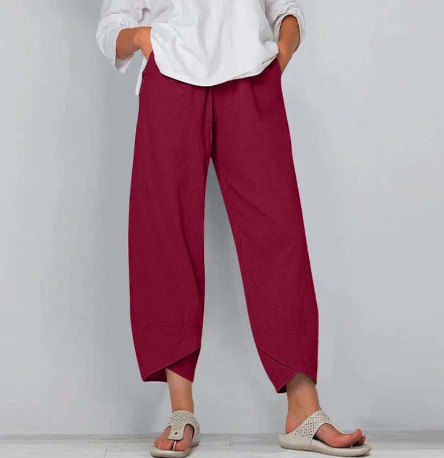Olive Serenity Relaxed Pants