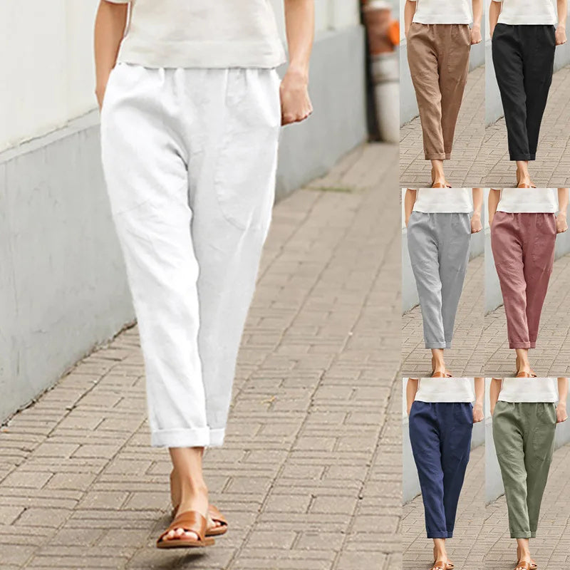 Coastal Breeze Linen Pants