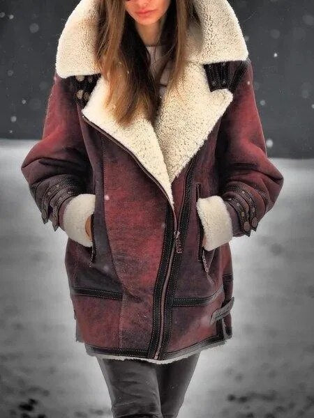 Alpine Shearling Aviator Jacket