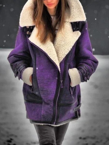 Alpine Shearling Aviator Jacket