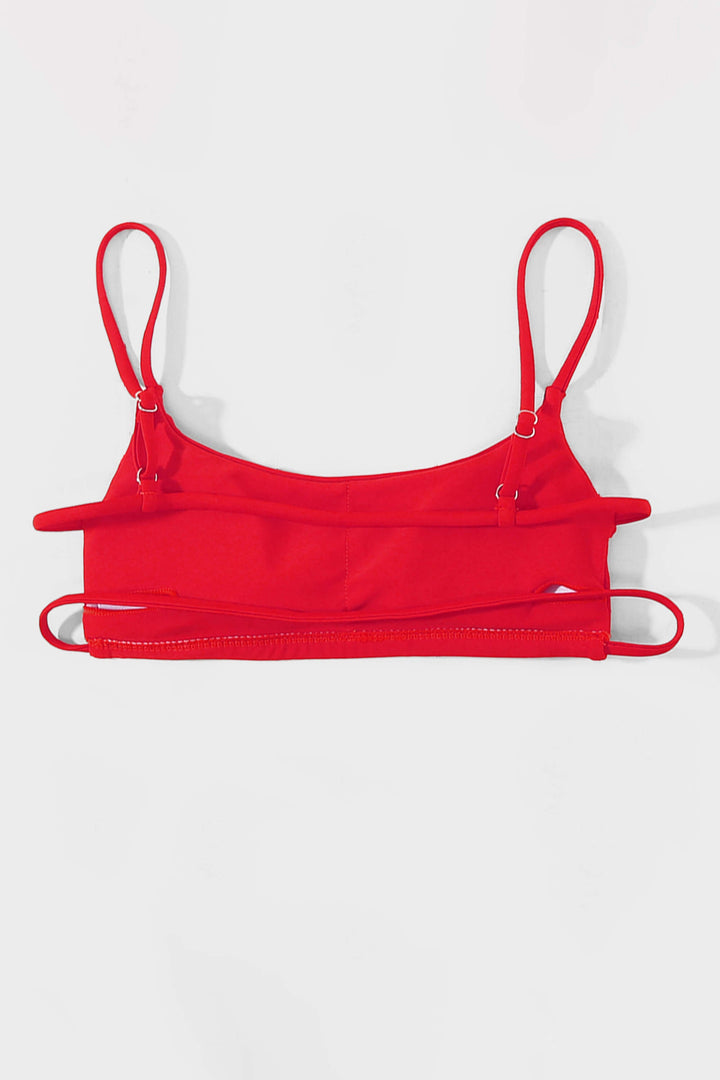 Capri Top - Ember Red