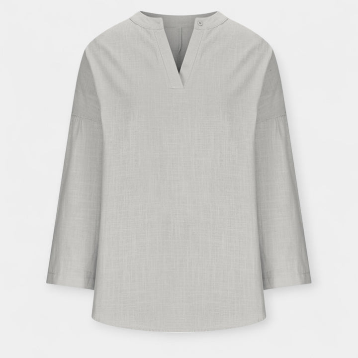 Linen Beach Blouse