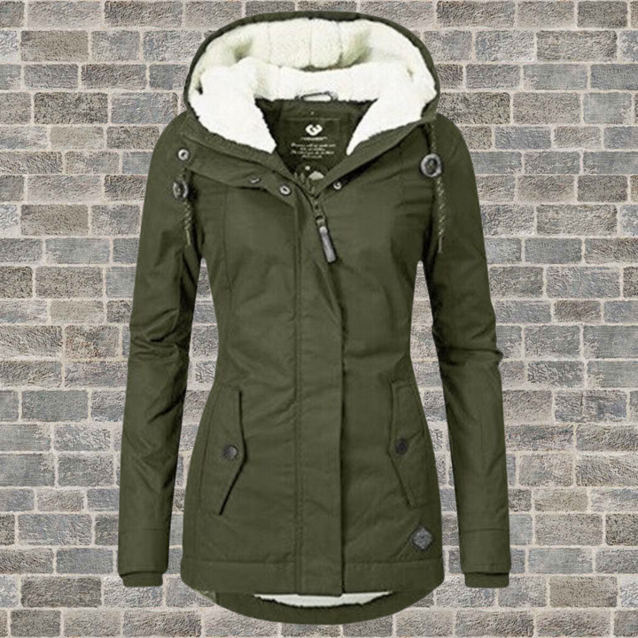 Arctic Luxe Fleece-Lined Parka