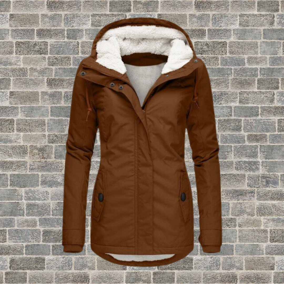 Arctic Luxe Fleece-Lined Parka