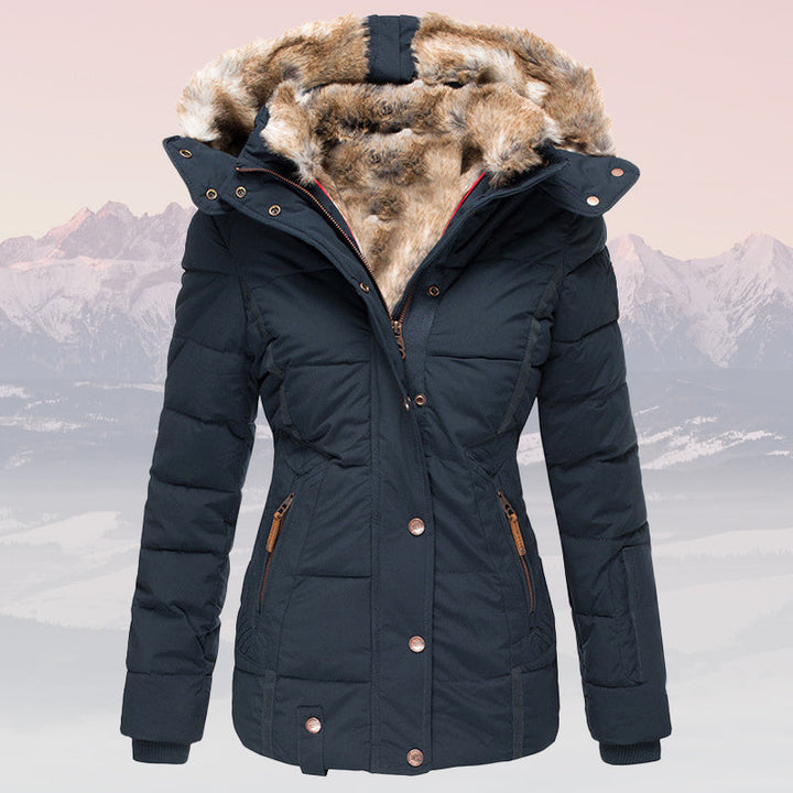 Alpine Luxe Faux Fur Parka