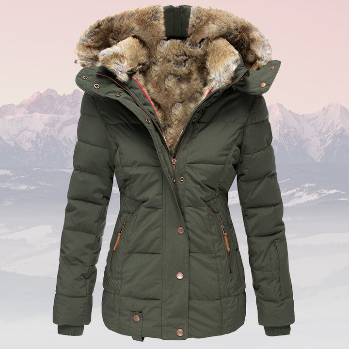 Alpine Luxe Faux Fur Parka