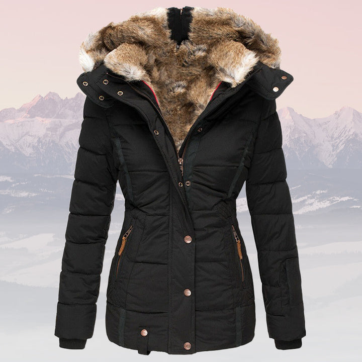 Alpine Luxe Faux Fur Parka