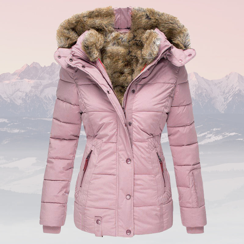 Alpine Luxe Faux Fur Parka