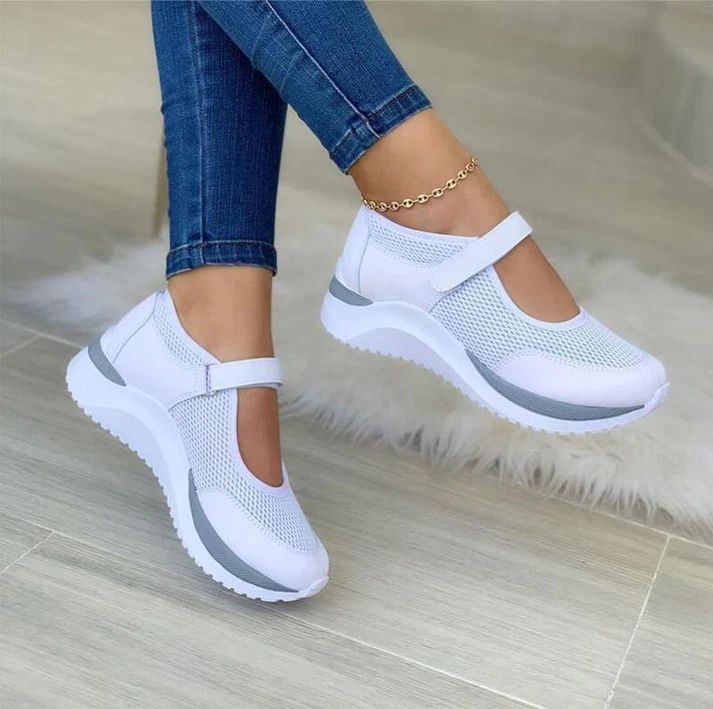 StrideEase Mary Jane Sneakers