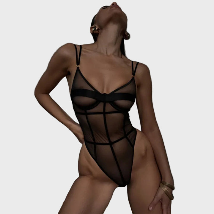 Zuri Sheer Contour Bodysuit