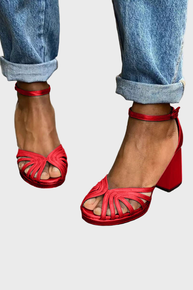 Lunaria Silver Radiance Heels
